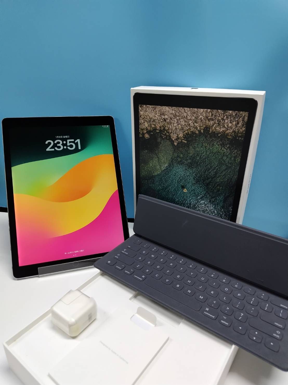 Wi-Fiモデル iPad Pro 12.9インチ 第2世代|256 GB|A 1670 MP 6 G 2 J|A USキーボード付き