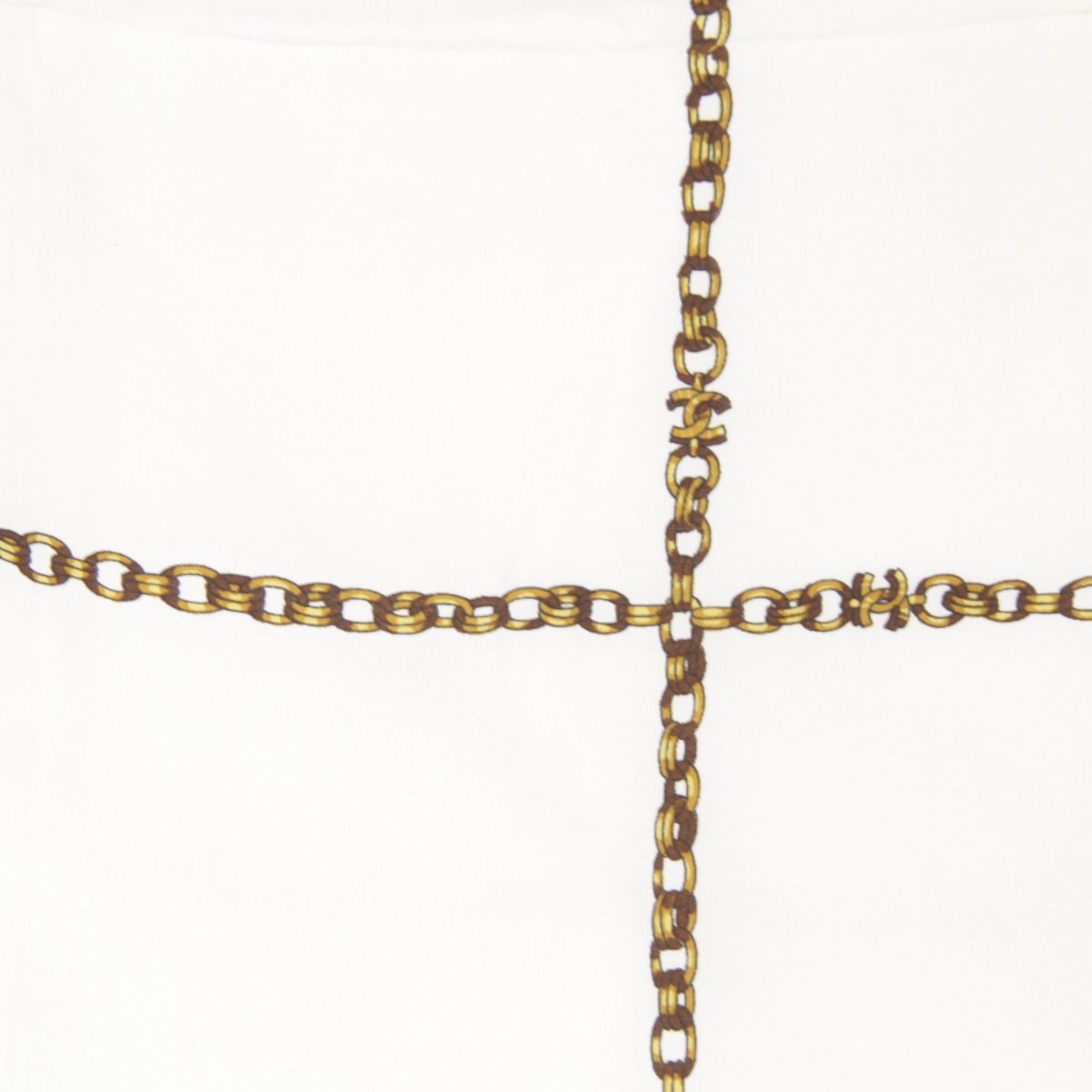 チェーン格子柄 スカーフ