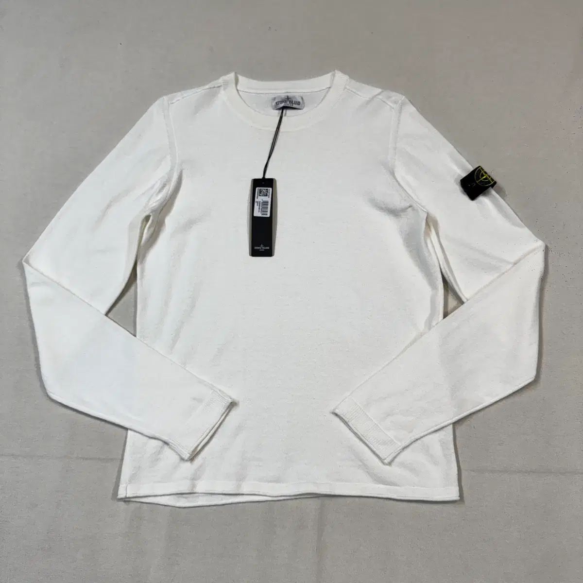 レディース Sサイズ ストーンアイランド ジュニア ワッペン ロングスリーブ コットン ニット