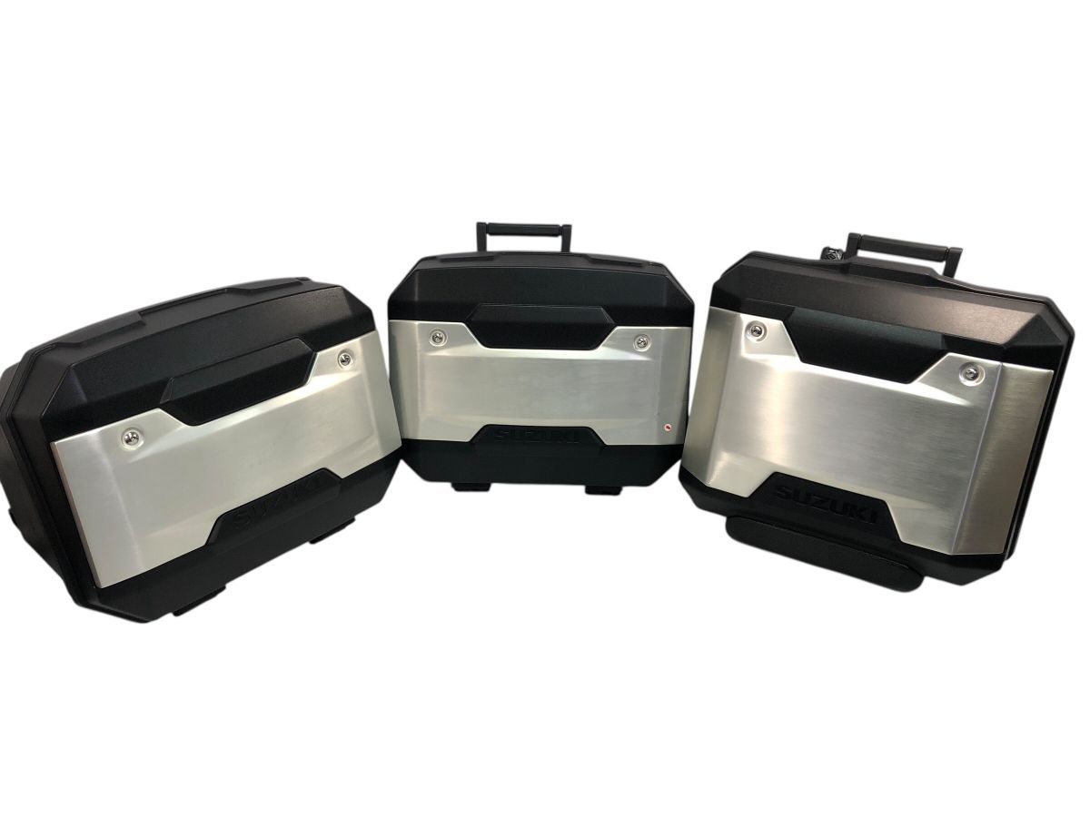 スズキ Vストローム250 パニアケース トップケース セット ABS無し車両から取外し F 0012-M 9548