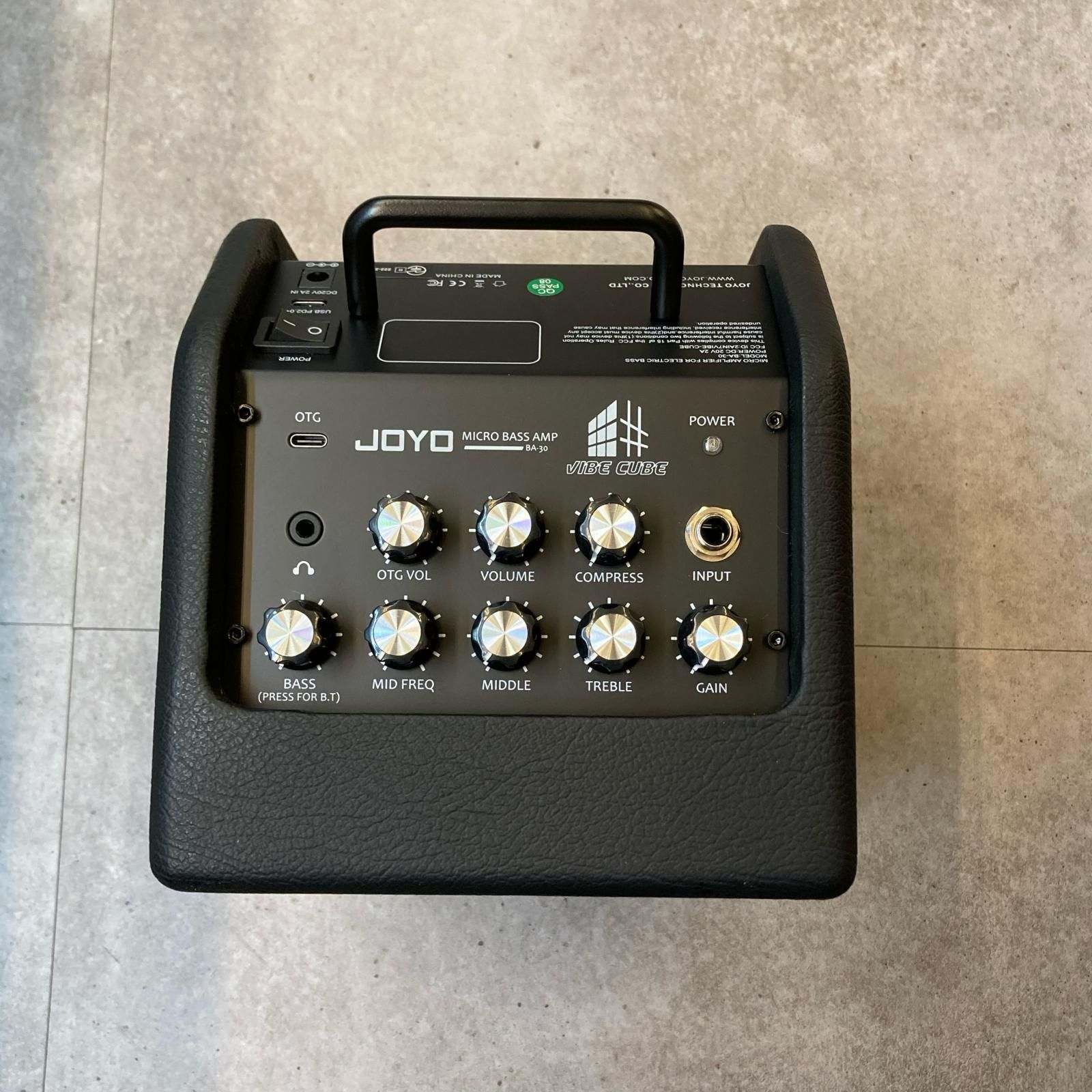 楽器 JOYO | ジョーヨー アンプ BA-30 VIBE CUBE Bass Amplifier 473