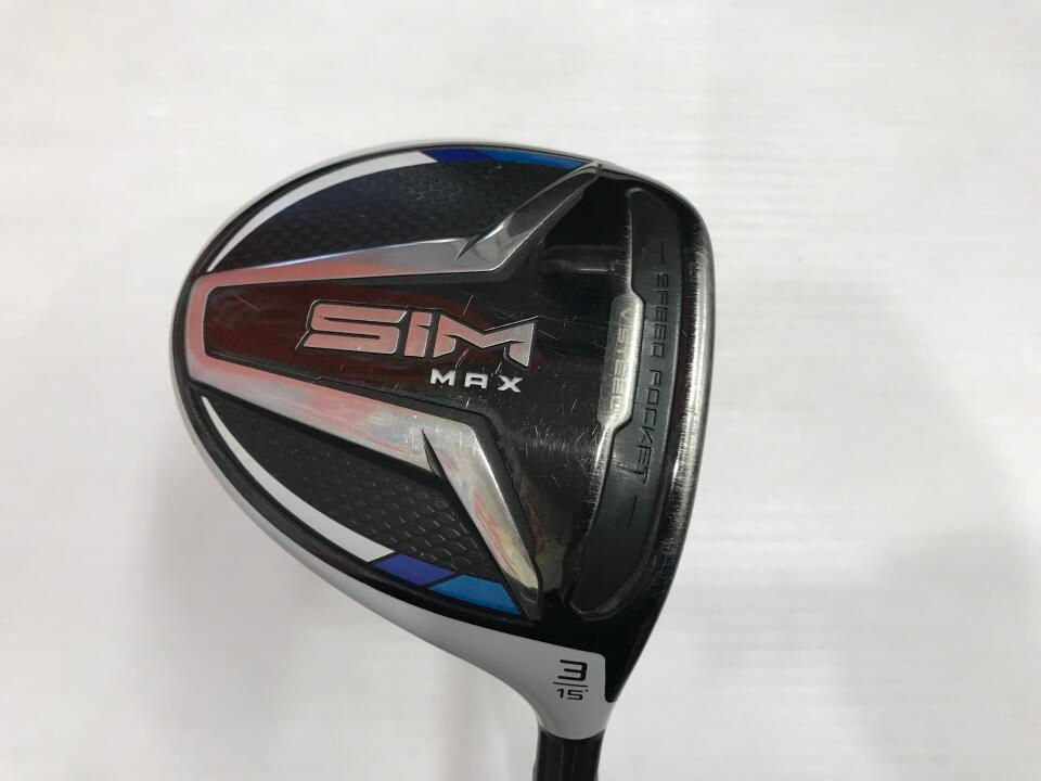 テーラーメイド SIM MAX US 15度 Fujikura VENTUS Blue FW 5 Rフレックス フェアウェイウッド