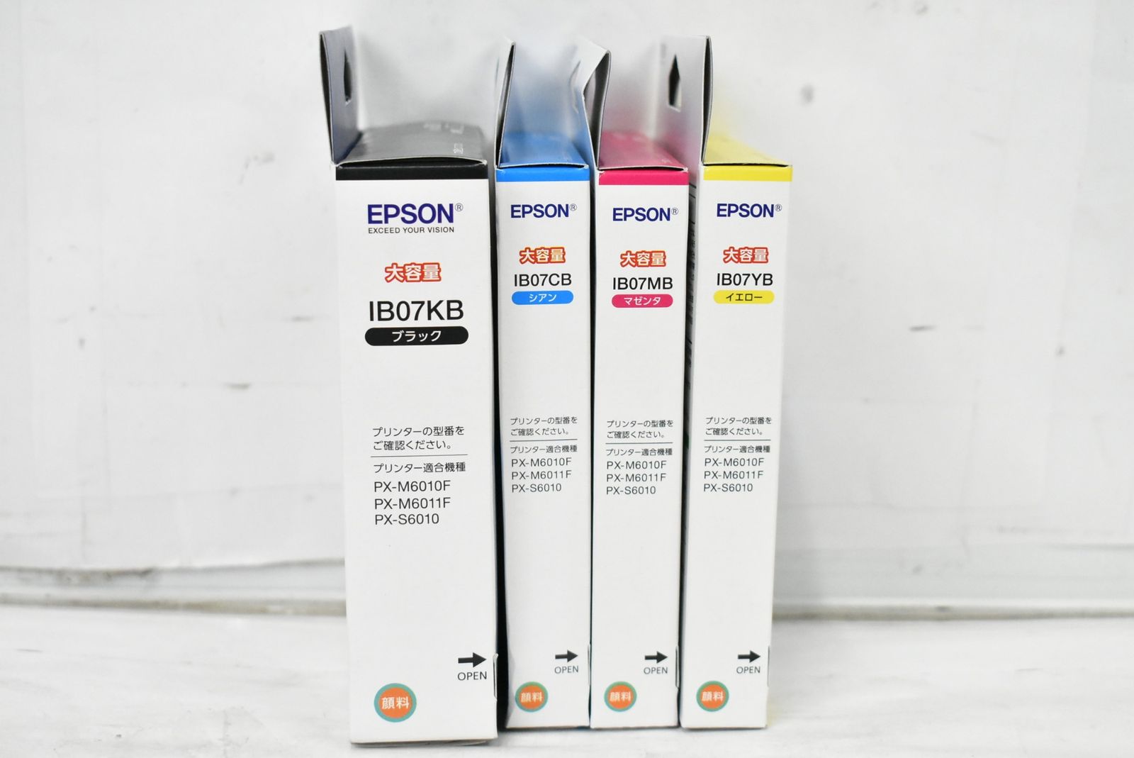 ♥ エプソン インクカートリッジ IB 07 シアン マゼンタ イエロー ブラック EPSON -L 06-byebye