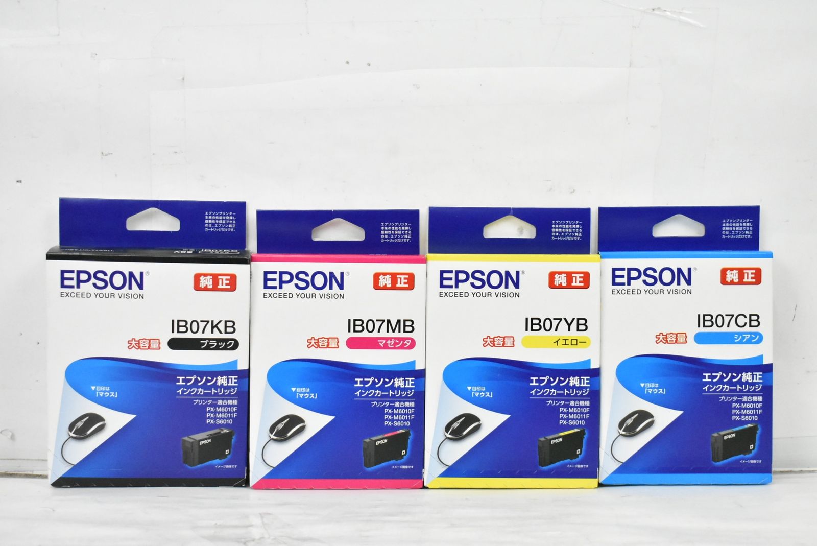 ♥ エプソン インクカートリッジ IB 07 シアン マゼンタ イエロー ブラック EPSON -L 06-byebye