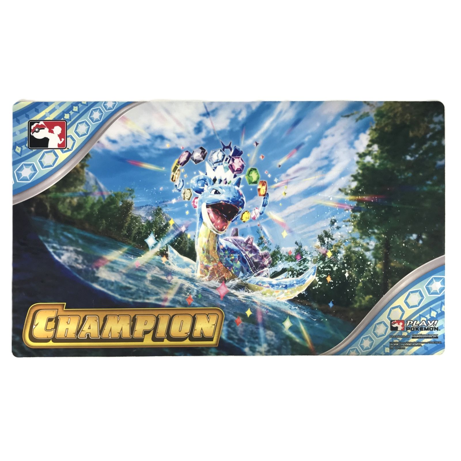 ラプラス　プレイマット　ポケモンカードゲーム　海外 トレカサプライ ポケモンカードゲーム テラスタル ラプラス プレイ