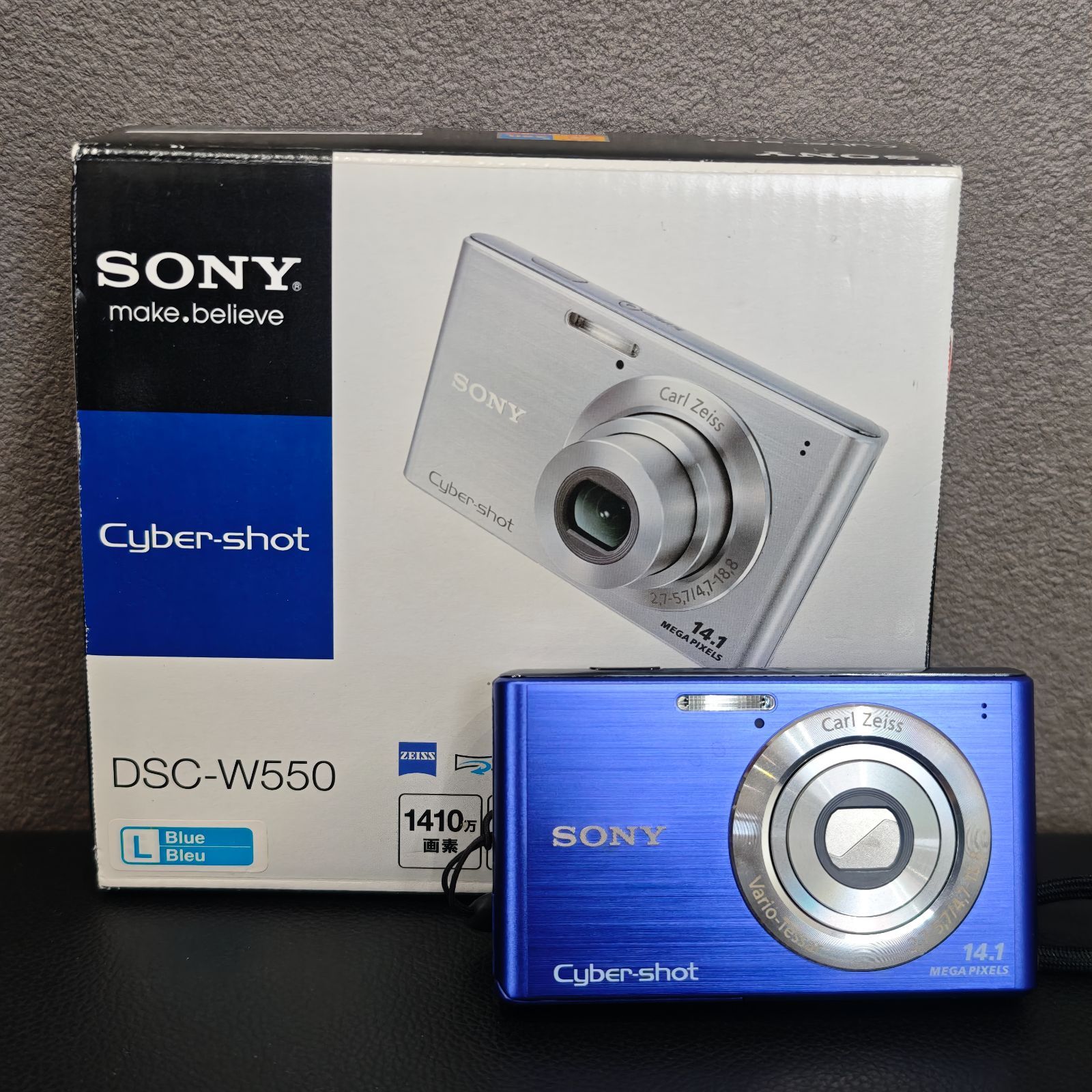 ソニー SONY Cyber-shot DSC-W530 ブルー カメラ デジカメ - メルカリ