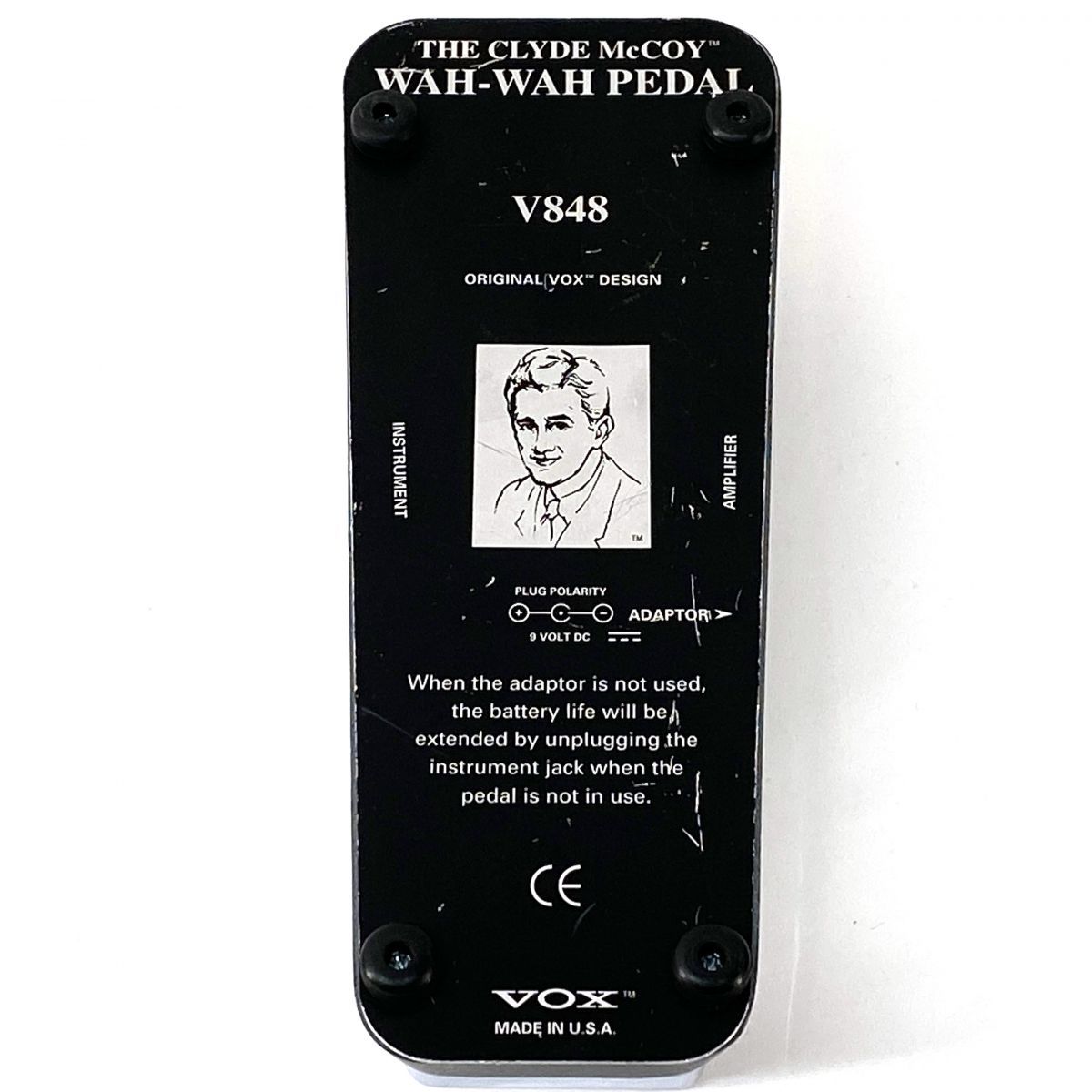た*坊様 VOX THE CLYDE McCOY V848 ワウペダル The VOX Showroom -- Vox V848 Clyde McCoy Wah Wah Pedal - 2002-2004