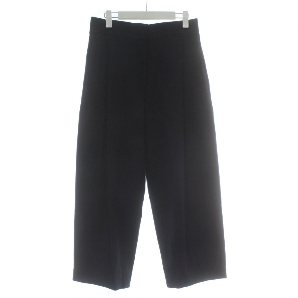 シー SEA パンツ スラックス ワイド タック ジップフライ 34 紺 ネイビー |XZ GY 57