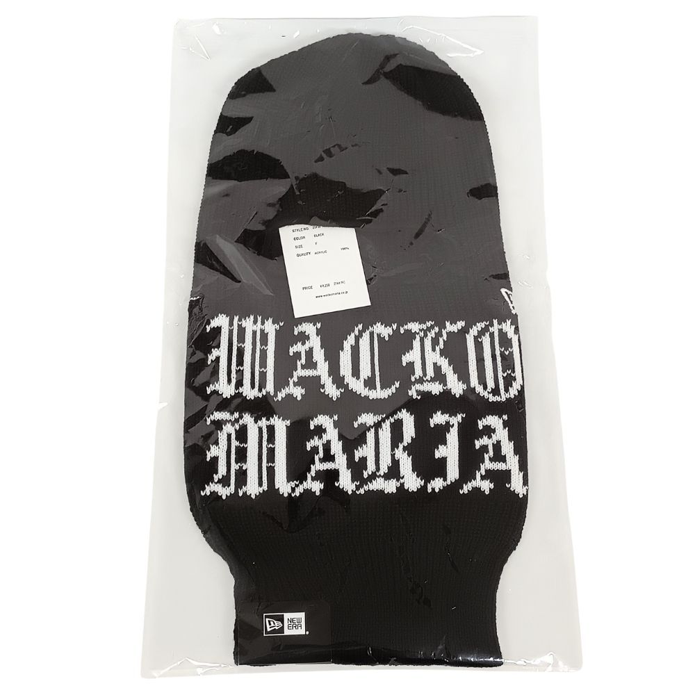 WACKO MARIA ワコマリア ERA ニューエラ クラバ ニット 目出し帽 ブラック | 53528