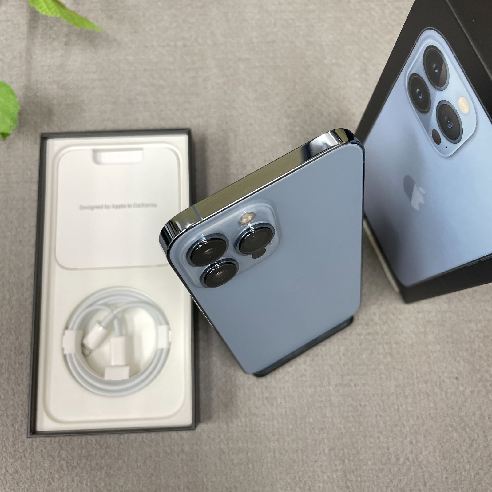 Apple iPhone 13 Pro Max, 128GB, Sierra Blue iPhone 13ProMax シエラ 