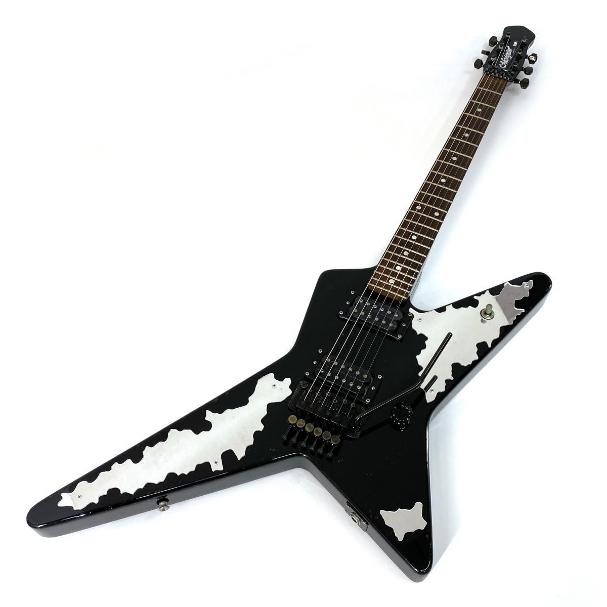 Navigator ナビゲーター Random Star ブラック ランダムスター 変形タイプ エレキギター