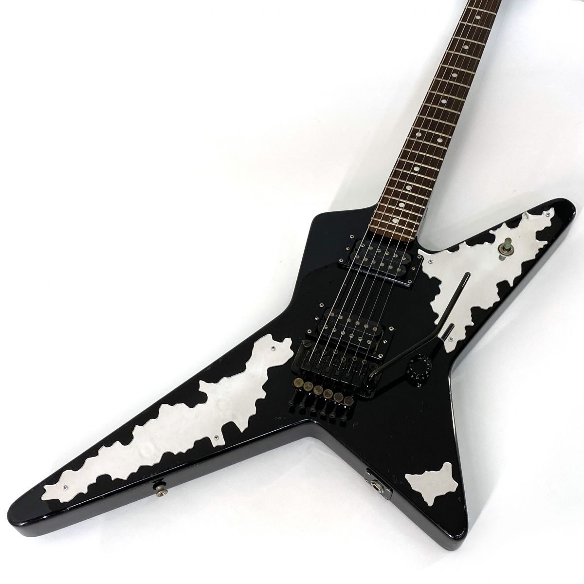 Navigator ナビゲーター Random Star ブラック ランダムスター 変形タイプ エレキギター