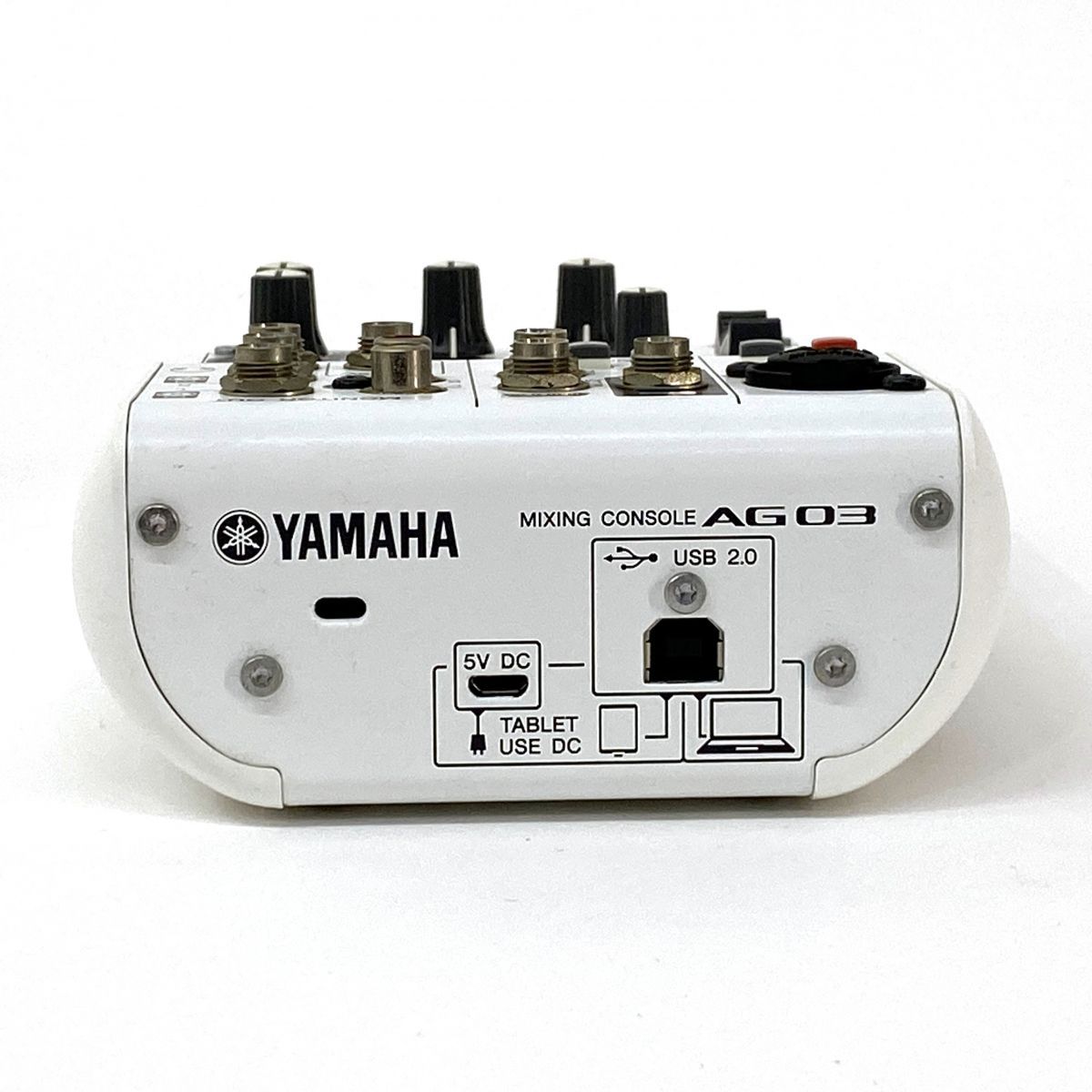 YAMAHA ヤマハ AG03 MIXING CONSOLE オーディオインターフェース USB