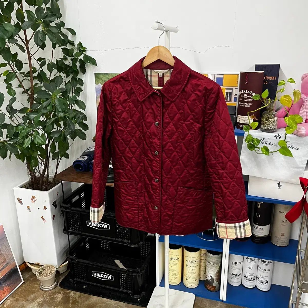 バーバリー ウィメンズ キルティング ジャケット S