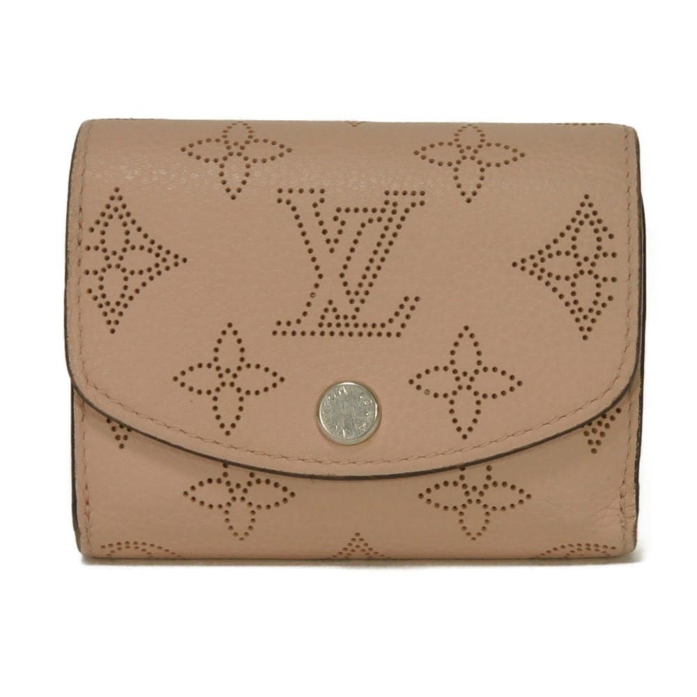 LOUIS VUITTON ルイ ヴィトン ポルトフォイユ イリス XS パーフォレーション パンチング 札入れ カードケース コインケース モノグラム マヒナ マグノリア 三つ折り財布 M 67499