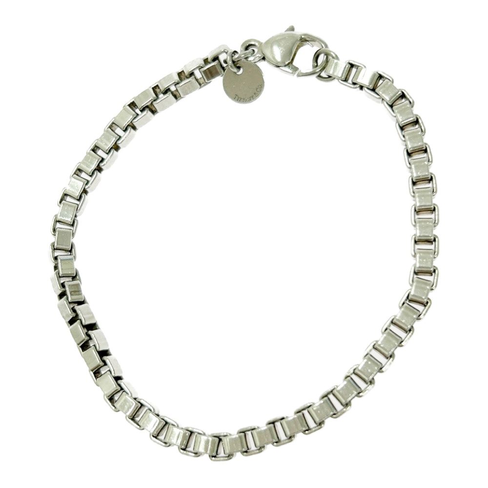 TIFFANY-Co. ティファニー シルバー ベネチアン リンク ブレスレット 15.0 g 925刻印 519263