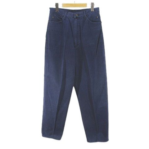 コムデギャルソンオム COMME des GARCONS HOMME HP-05058 L ロングパンツ ジップフライ 紺系 ネイビー 無地