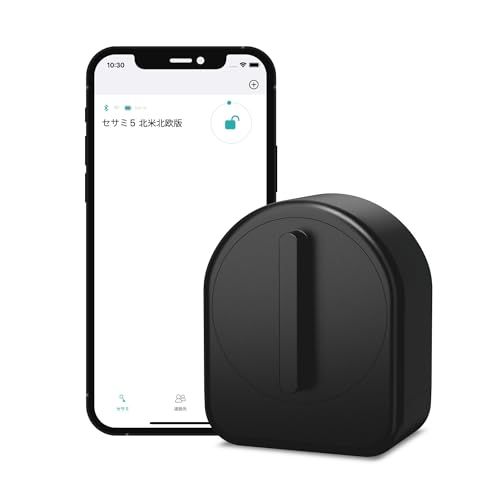 迅速に発送 上位モデル CANDY HOUSE キャンディハウス SESAME 5 Smart Lock 北米北欧版 ブラック 2 f 745 e 46