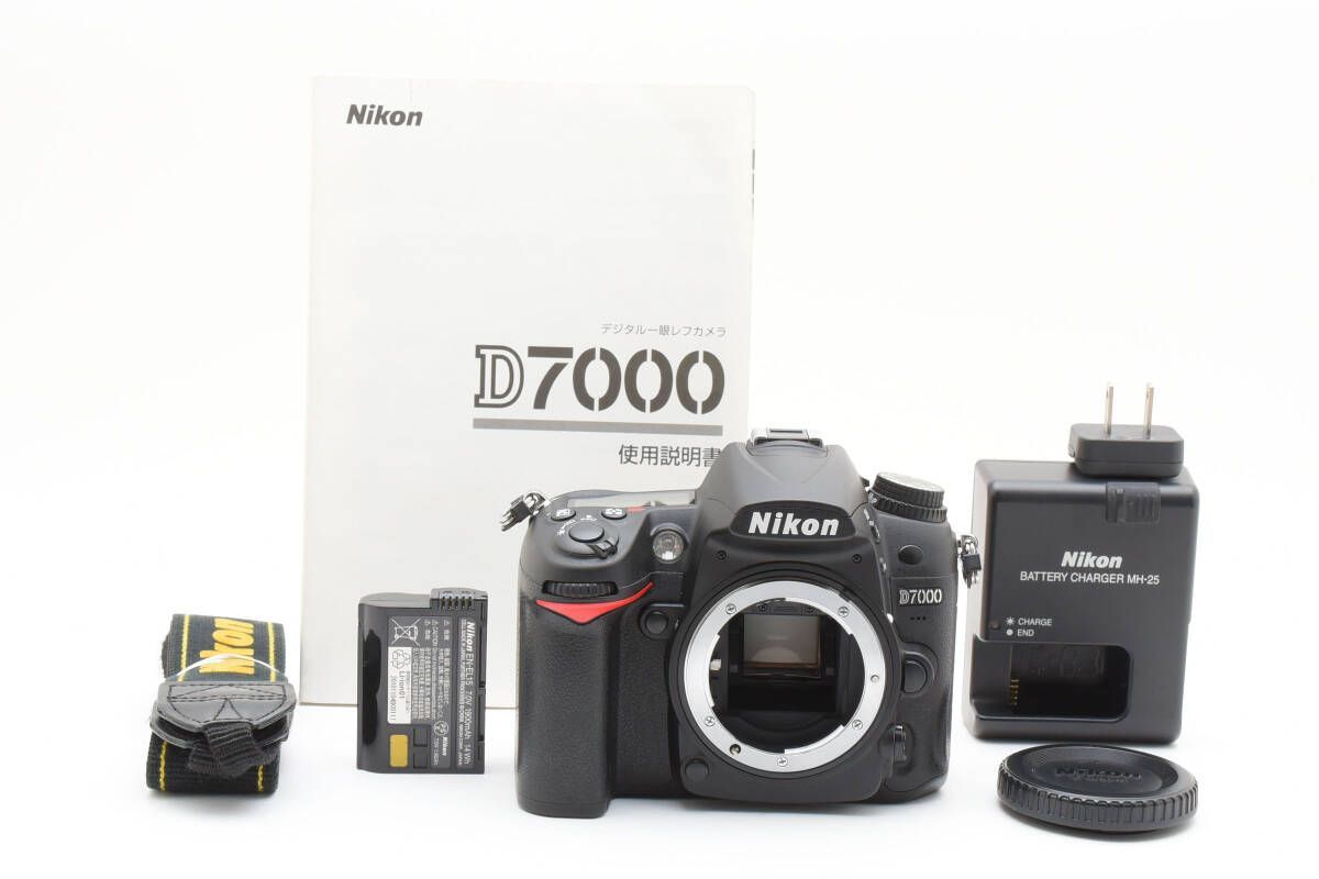 ショット数4 759回 ニコン NIKON D 7000 ボディ デジタル一眼レフカメラ 1085 l
