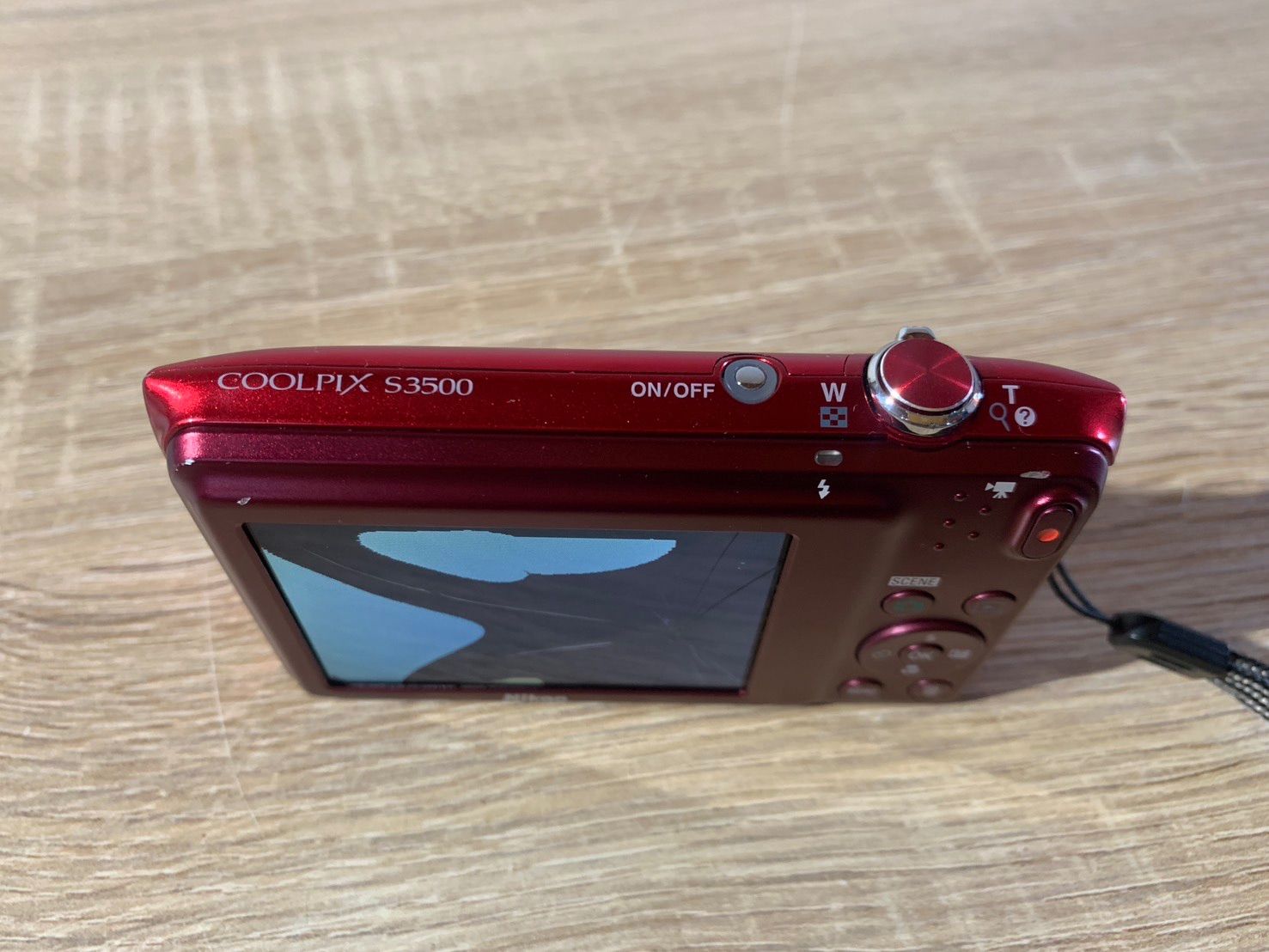 7675 Nikon COOLPIX S3500 レッド デジカメ ジャンク品 - メルカリ