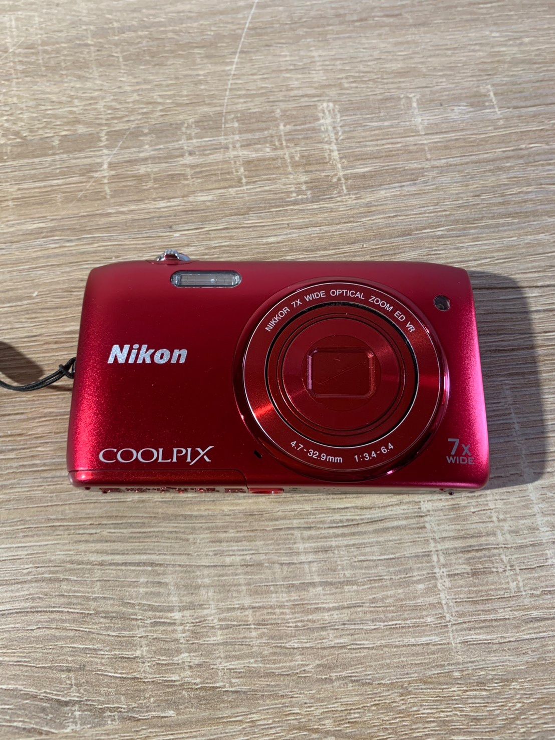 7675 Nikon COOLPIX S3500 レッド デジカメ ジャンク品 - メルカリ