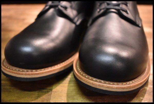 定期買付 【11D 箱付 美品 24年】レッドウィング 9423 ベックマン 黒 