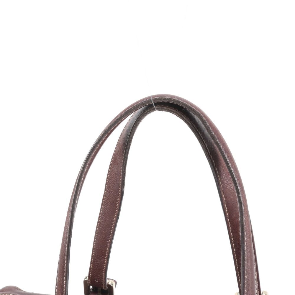 美品 グッチ シェリー ライン インターロッキングG ミニ ボストン