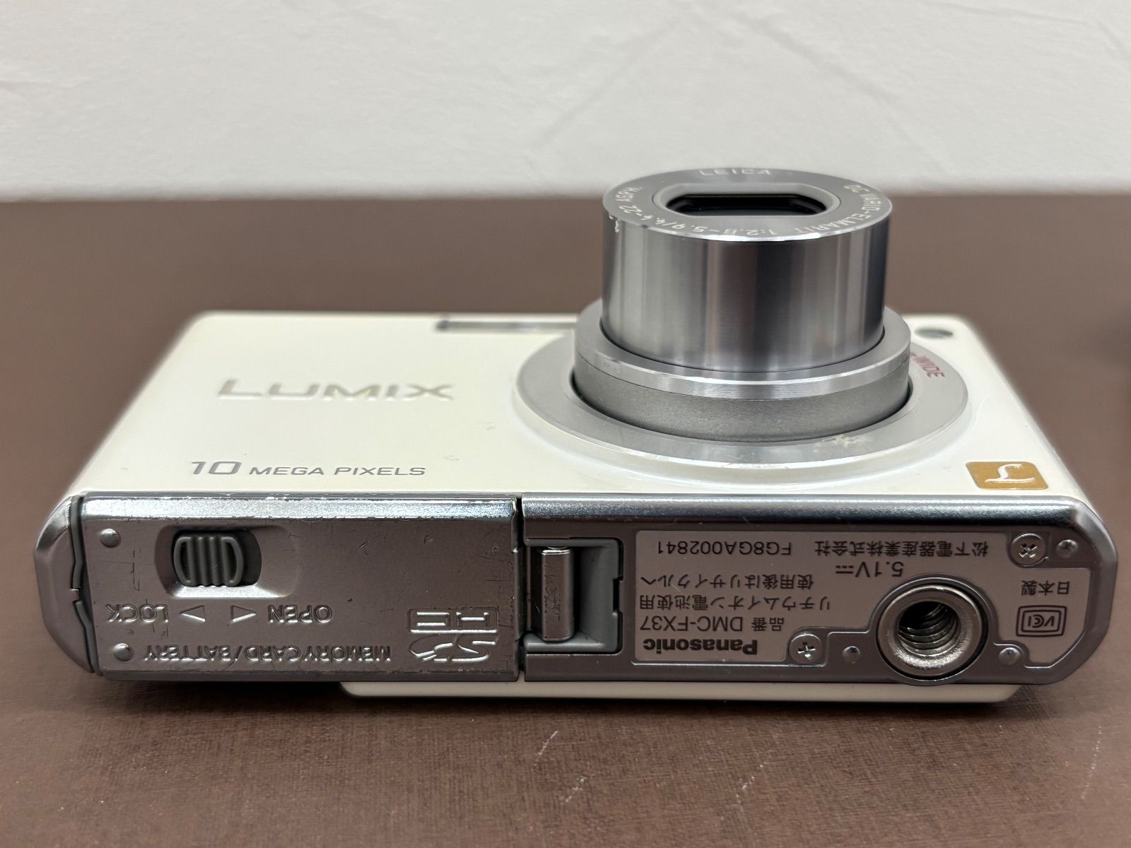 Panasonic LUMIX DMC-FX37 デジタルカメラ 通電確認済 通電確認のみ・ジャンク扱い】Panasonic デジカメ LUMIX DMC-FX37 I0.5