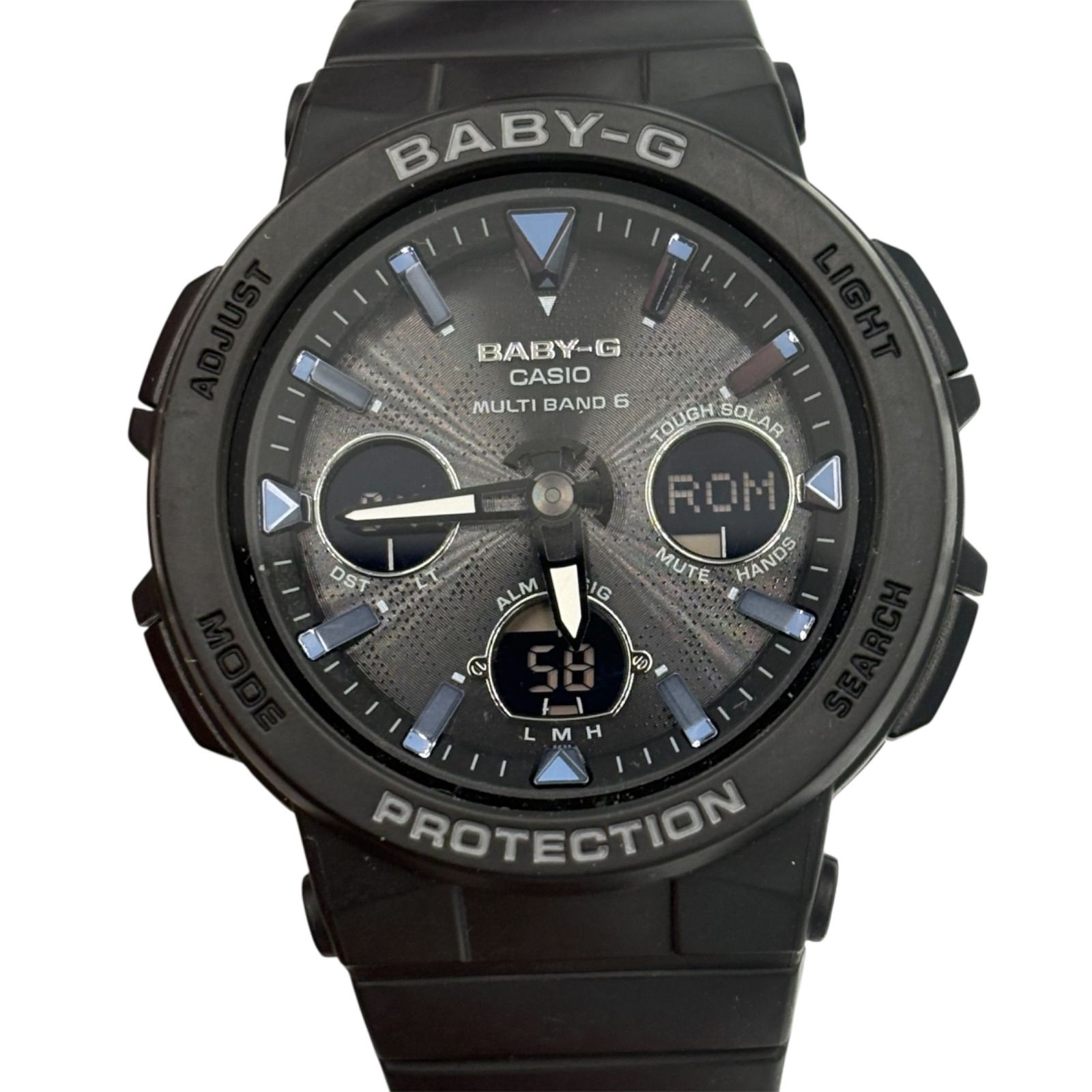 □ CASIO カシオ BABY-G 電波ソーラー マルチバンド6 アナデジ腕時計 