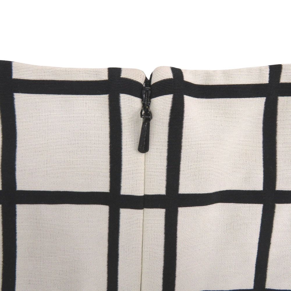 美品 クリスチャンディオール格子柄 チェック柄 ワンピース コットン