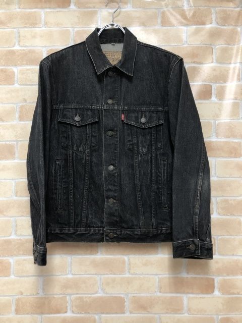 Levi s リーバイス デニムジャケット ジージャン 先染め 70506-9659 ブラック