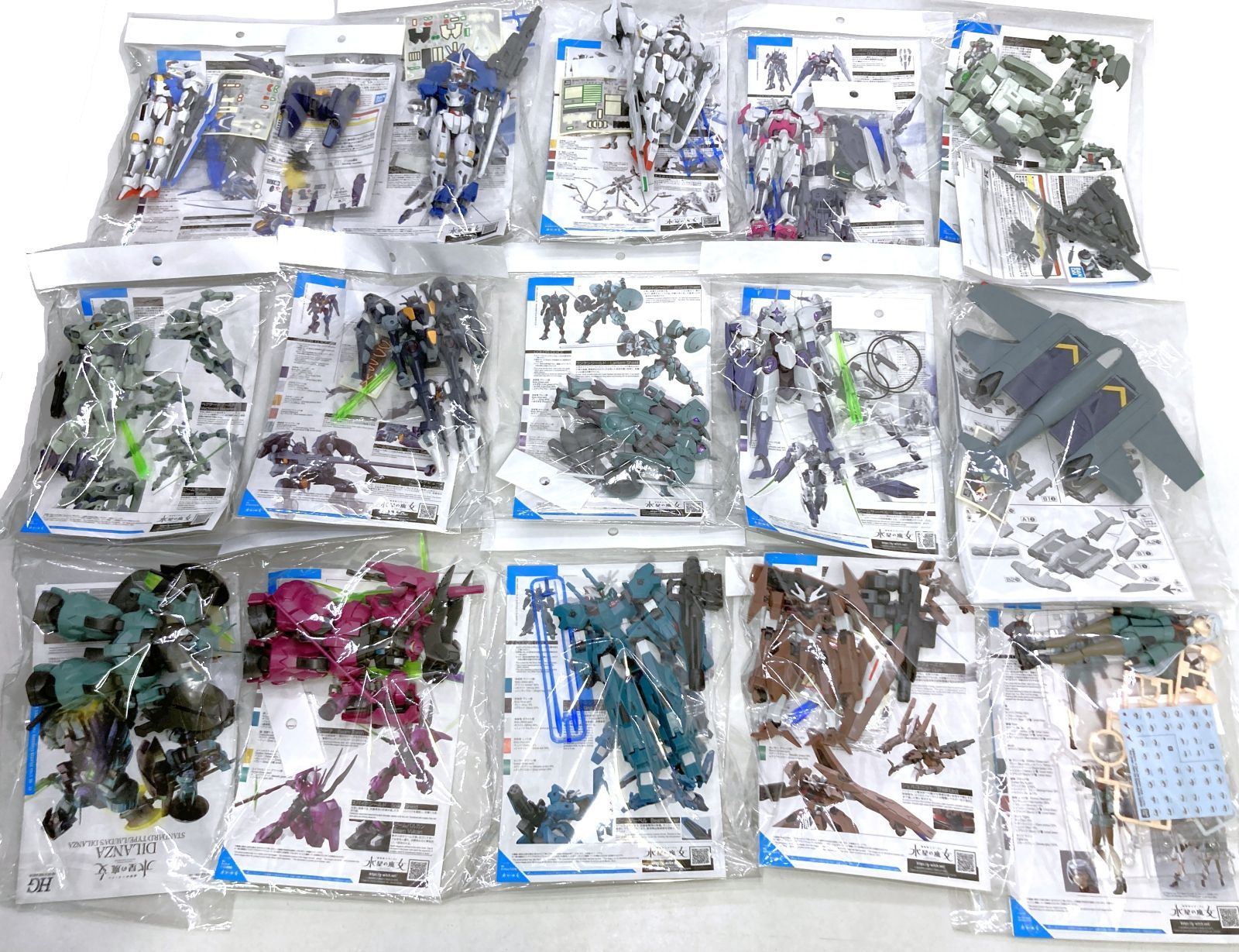 水星の魔女 ガンプラ HG 17点まとめ売り