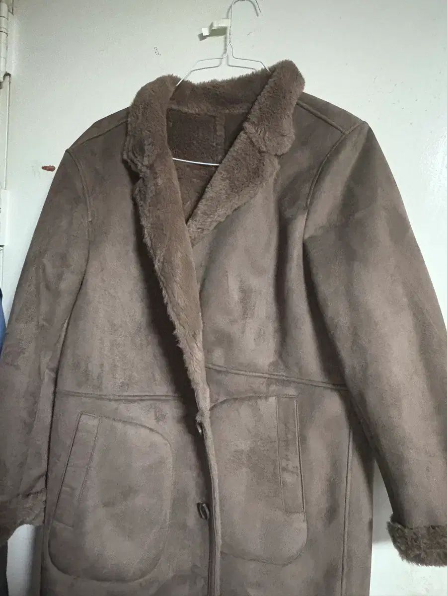 イサベル マラン ブラウン ムートン ファー ジャケット