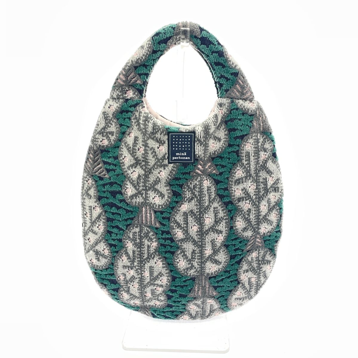mina perhonen ミナペルホネン ハンドバッグ エッグバッグ 23AW