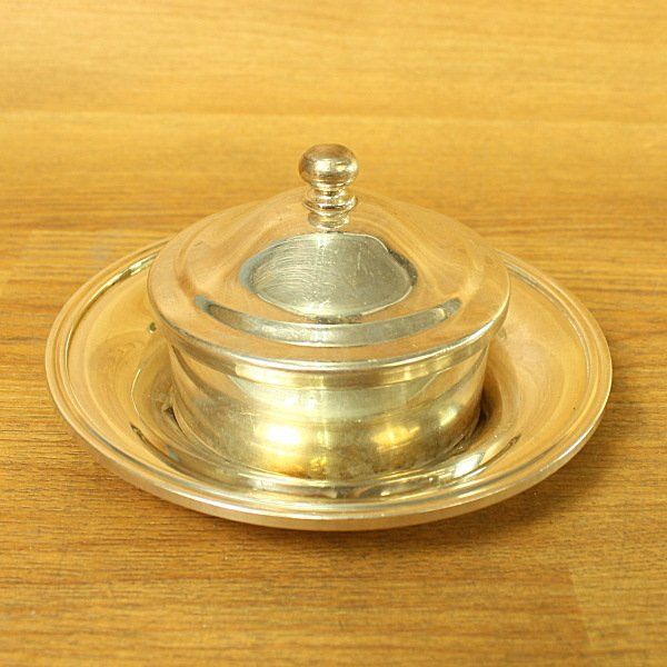 10客セット バターボウル 洋白 ウエスタン型 NICKEL SILBER|銀メッキ 洋銀