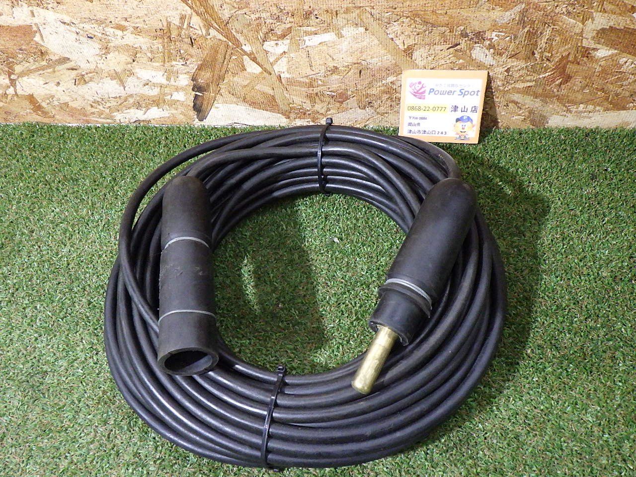 溶接用キャプタイヤケーブル 長さ約30ｍ 溶接 アーク 品 現状でのお渡し 発送