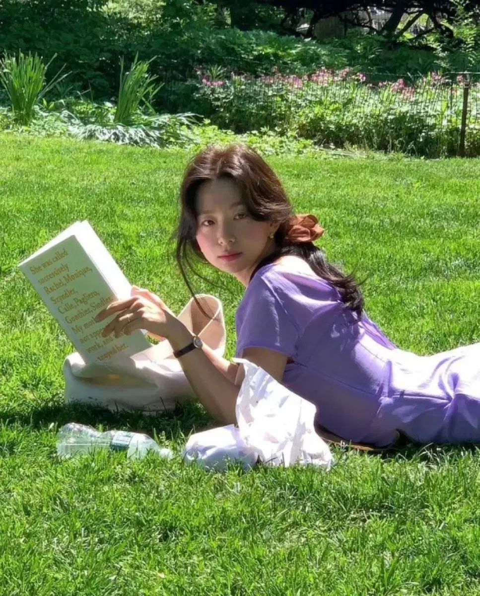 パルベン ピンカ タイ ドレス ONE PIECE ライラック M