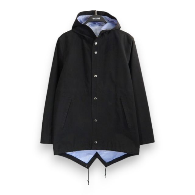 SUPREME 13 ss Taped Seamed Fishtail Parka Black サイズS シュプリーム テープドシームド フィッシュテイルパーカー モッズコート