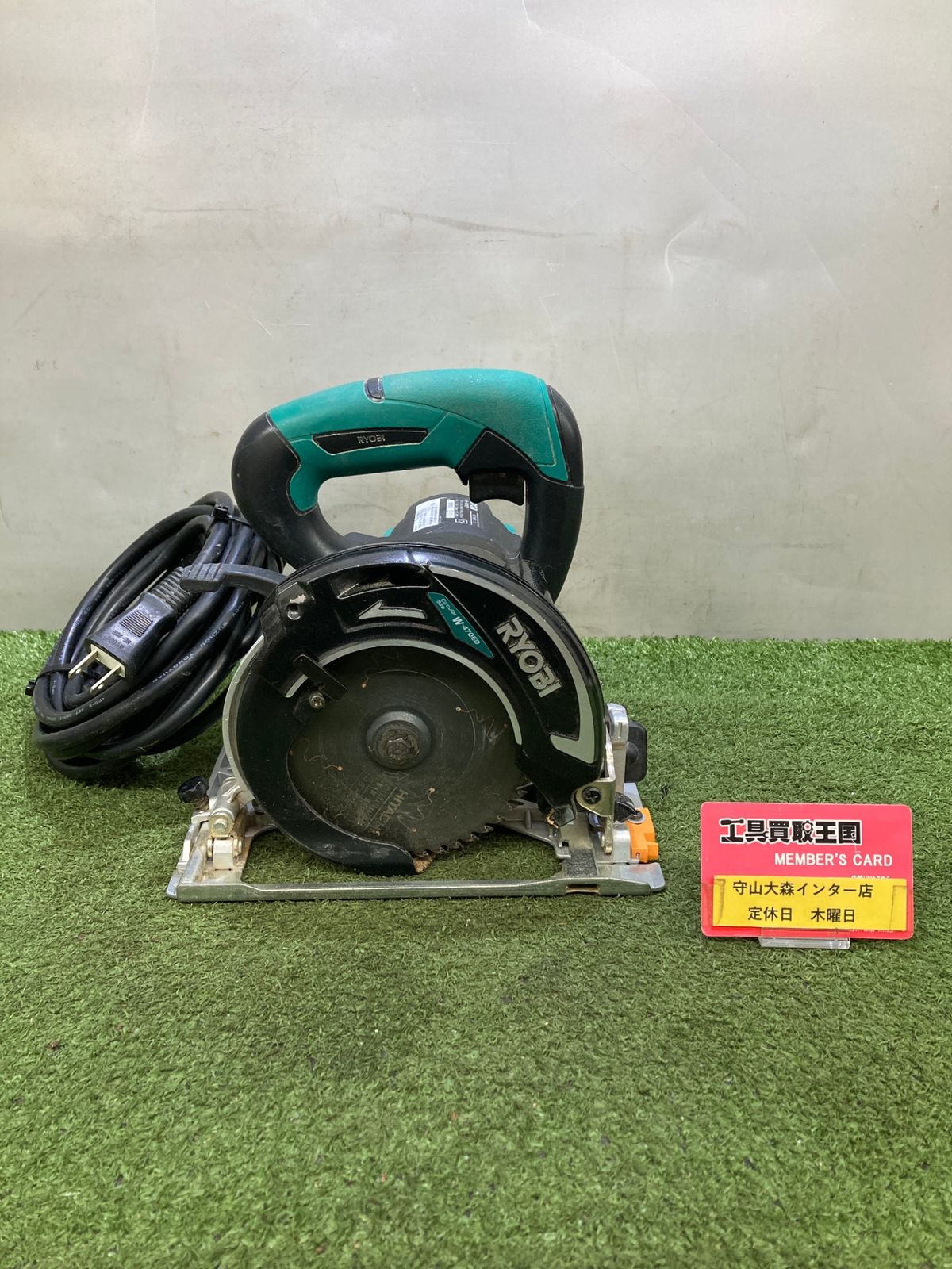 品 0921 RYOBI 125㎜電子内装丸ノコ W-470 ED ITAAADFPUQWA