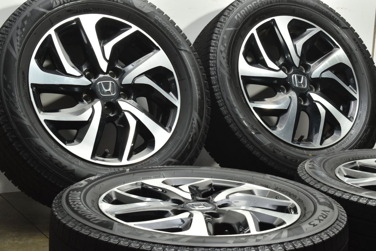 スタッドレス ホンダ ステップワゴン 16 in 6 J 50 PCD 114.3 ブリヂストン ブリザック VRX 3 205|60 R オデッセイ ヴェゼル 流用