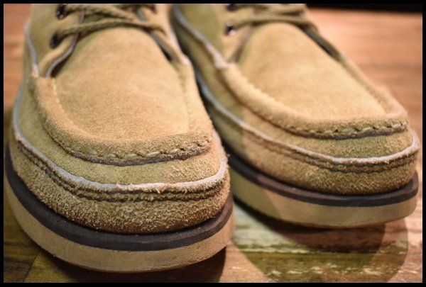 ラッセルモカシン トリプルバンプ サイズ6 1/2 ララミースエード 美品