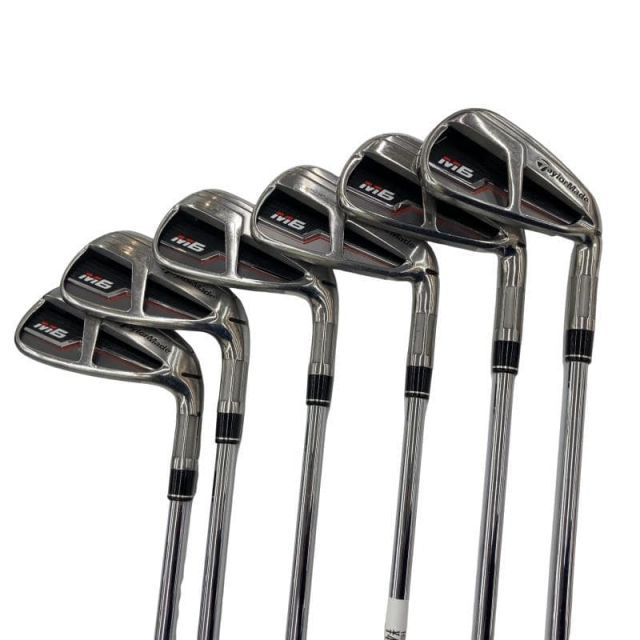 テーラーメイド M 6 S アイアンセット IR 特注シャフト フレックスS メンズ 男性用 右利き 右用 Cランク ゴルフクラブ
