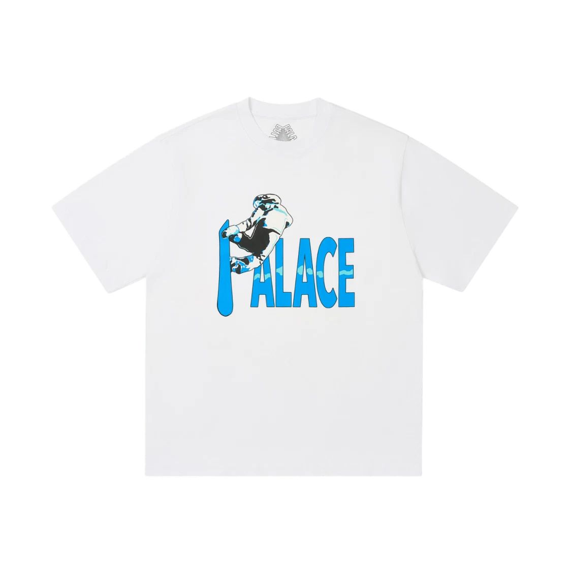 PALACE パレス ポウ ポウ Tシャツ 白 - 24FW