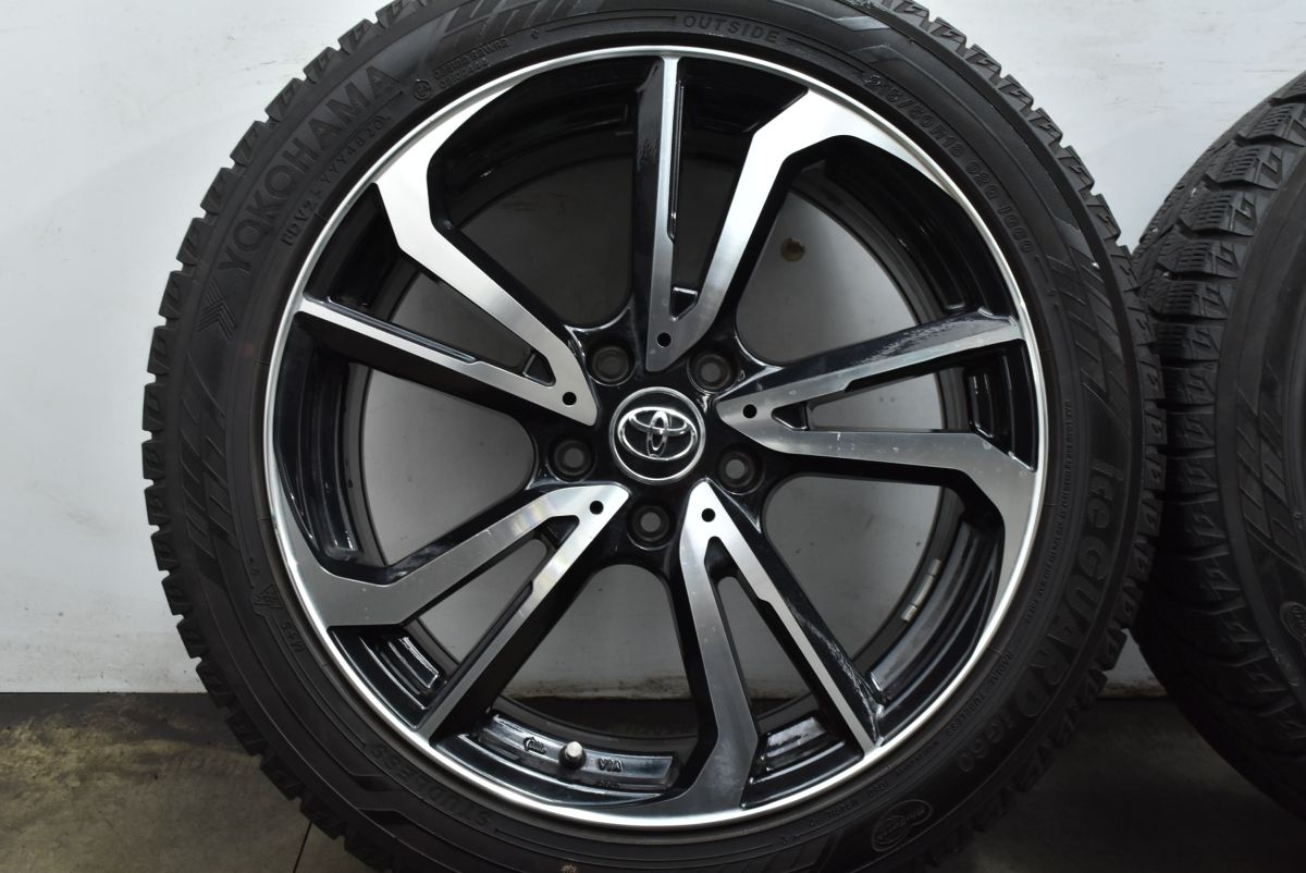 ヤリスクロス などに】5スポーク 社外ホイール 18in 7.5J +48 PCD114.3