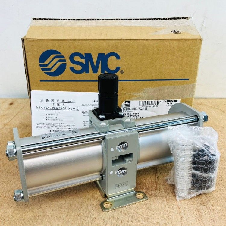 未使用☆SMC 増圧弁 VBA2100-03GN☆ ,☆未使用☆SMC増圧弁VBA2100-03GN