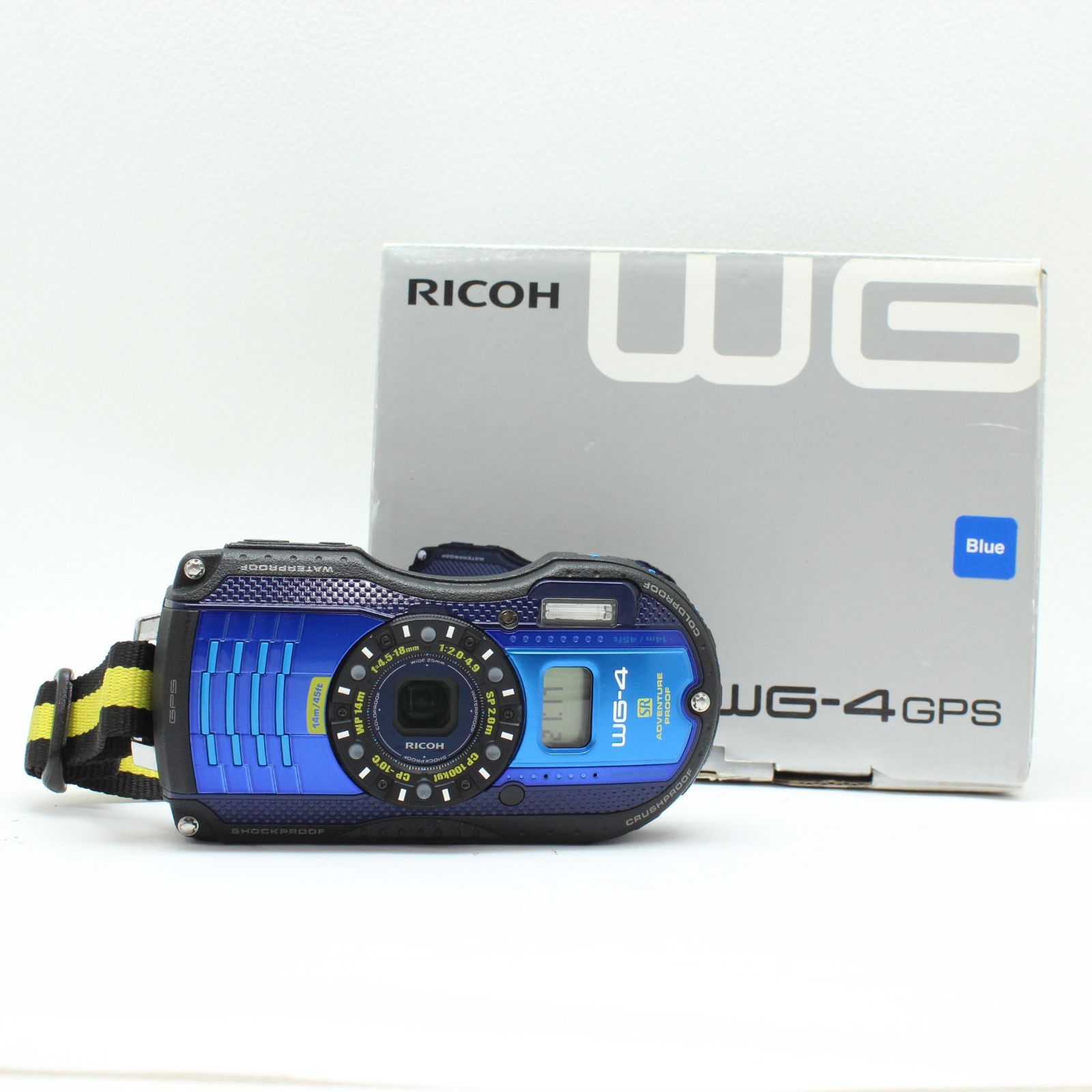 PENTAX WG-4 GPS ブルー