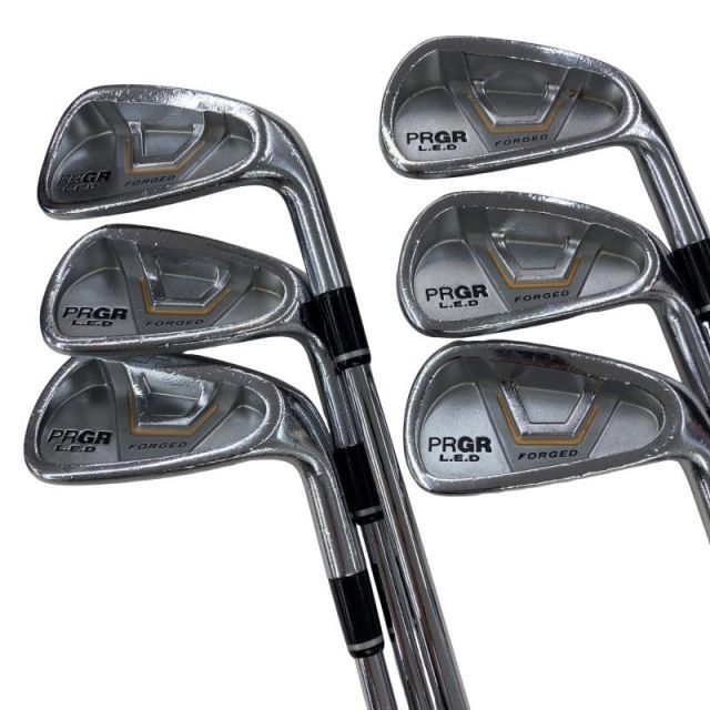 中古】 プロギア L.E.D FORGED 6S アイアンセット IR NS PRO 950GH