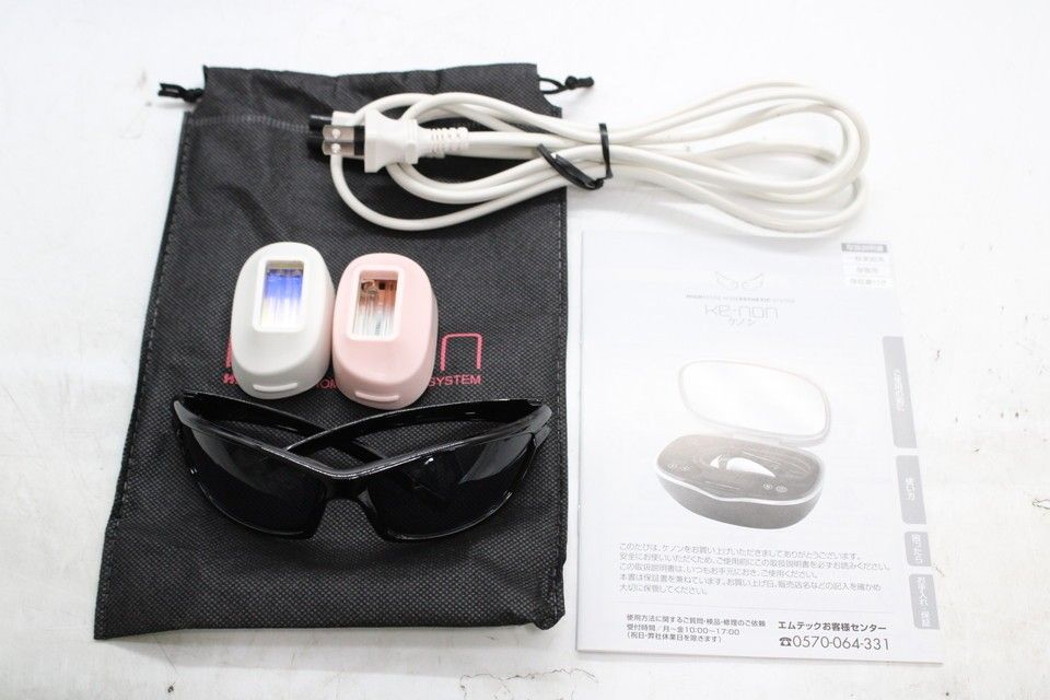 エムテック ケノン ver.8.7 カートリッジ× 脱毛器 フラッシュ式 ke-non 美容機器 -D-Z 44-byebye