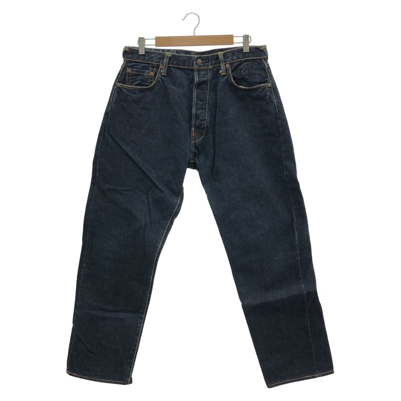 中古】EVISU GENES OSAKA セルビッチデニム W34 大黒 家紋 戎 [66