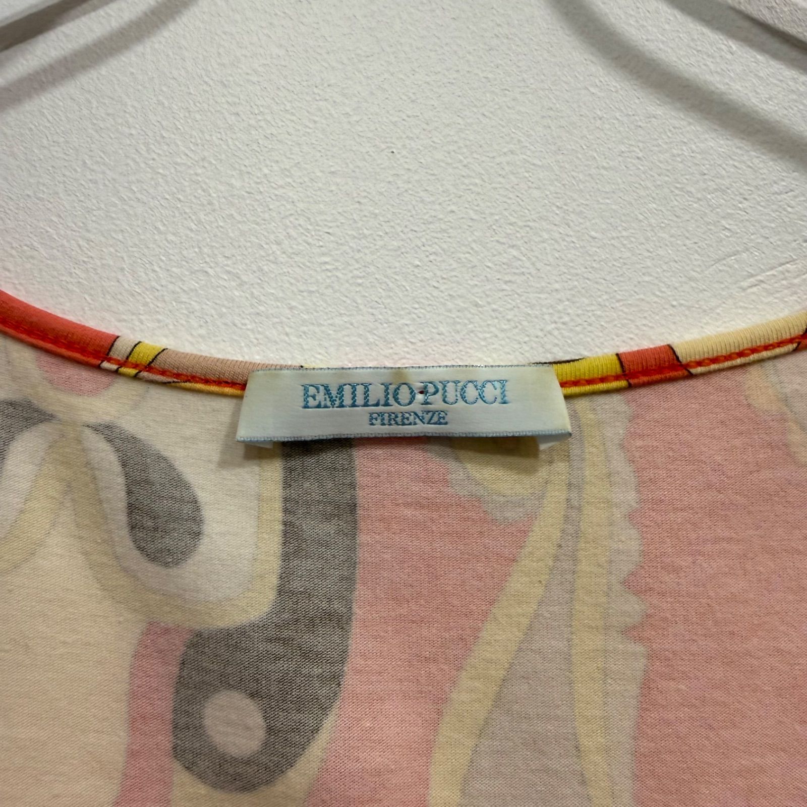 エミリオ・プッチ Emilio Pucci ワンピース 総柄 イタリア製 サイズ38